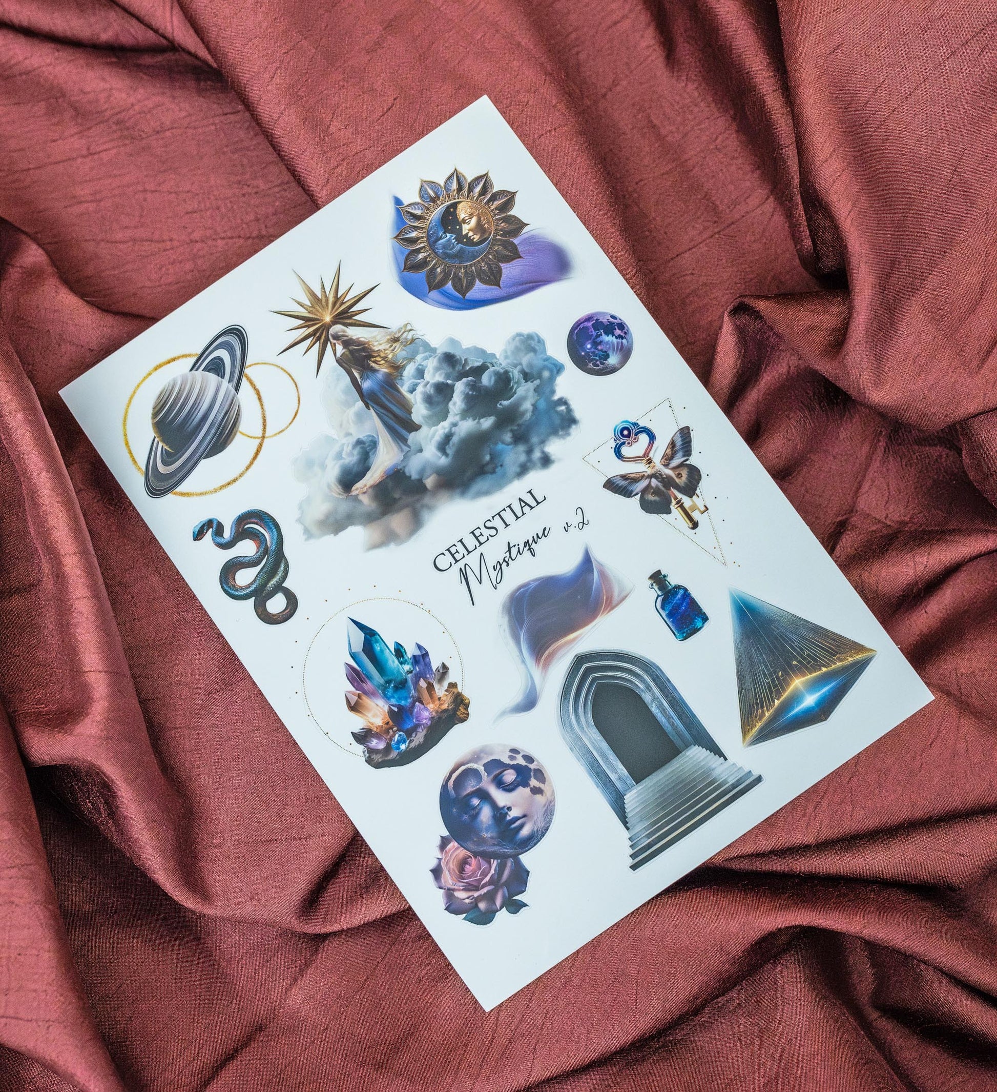 Celestial Mystique Sticker Sheets