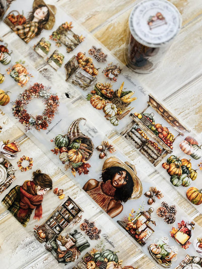 Farmhouse Fall Transparent Tape