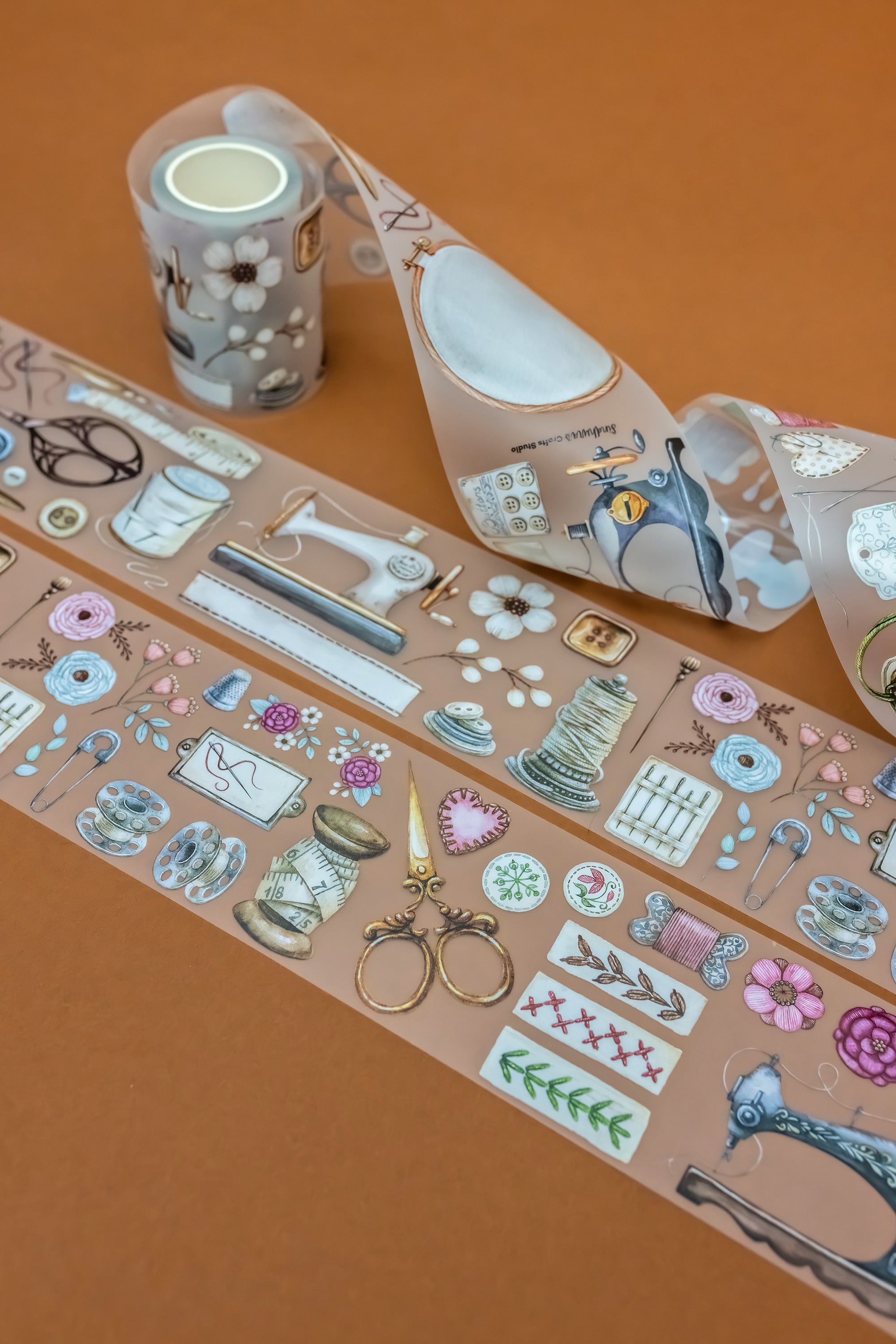 Pins and Patterns Transparent Tape