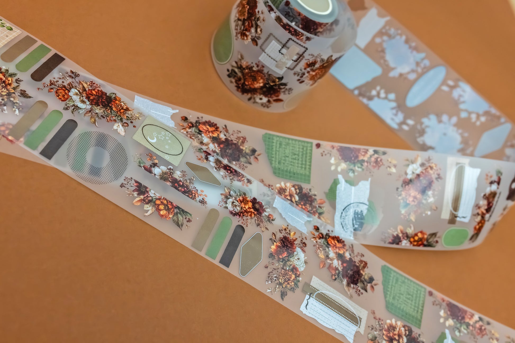 Scarlet Aisles Transparent Tape