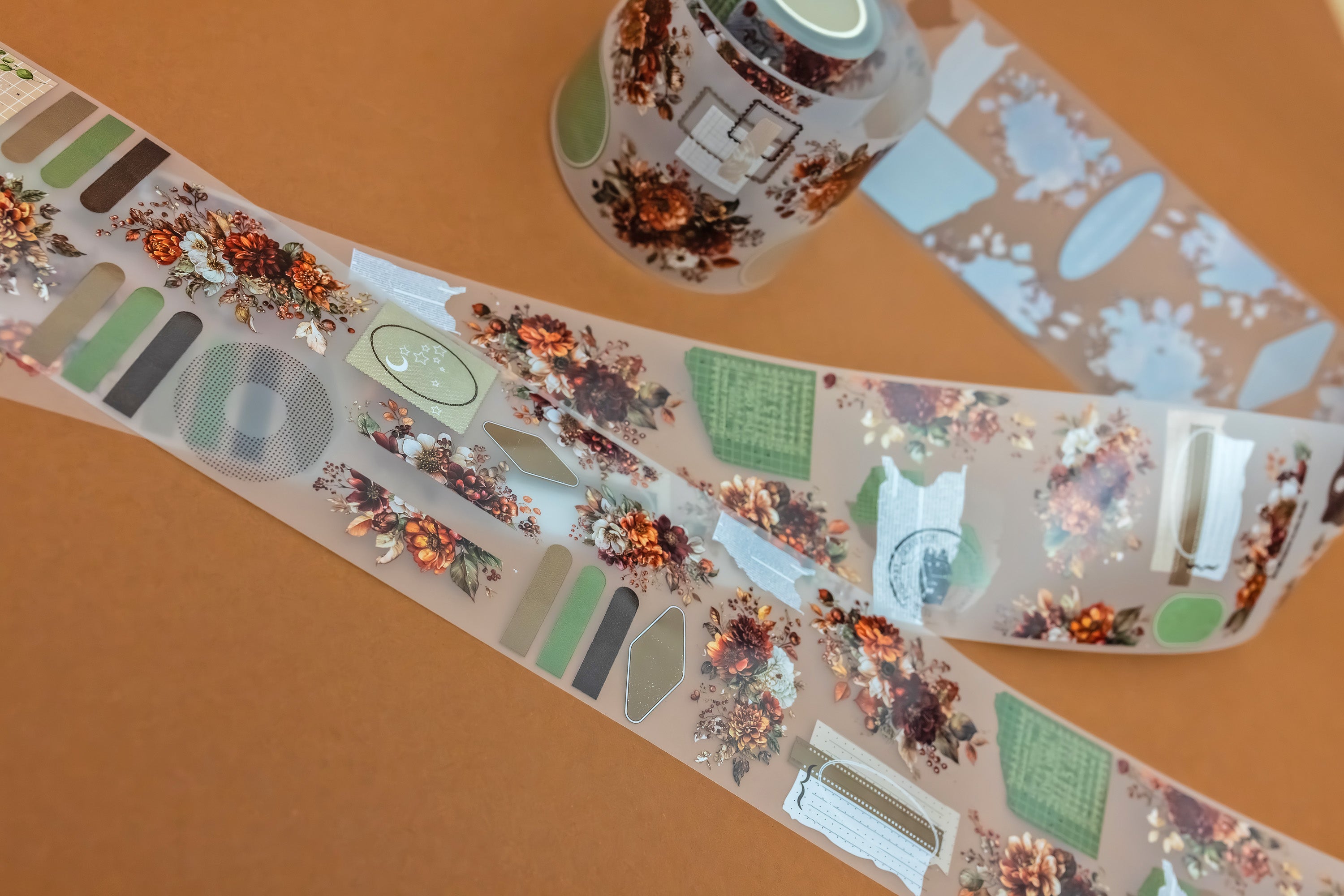 Scarlet Aisles Transparent Tape