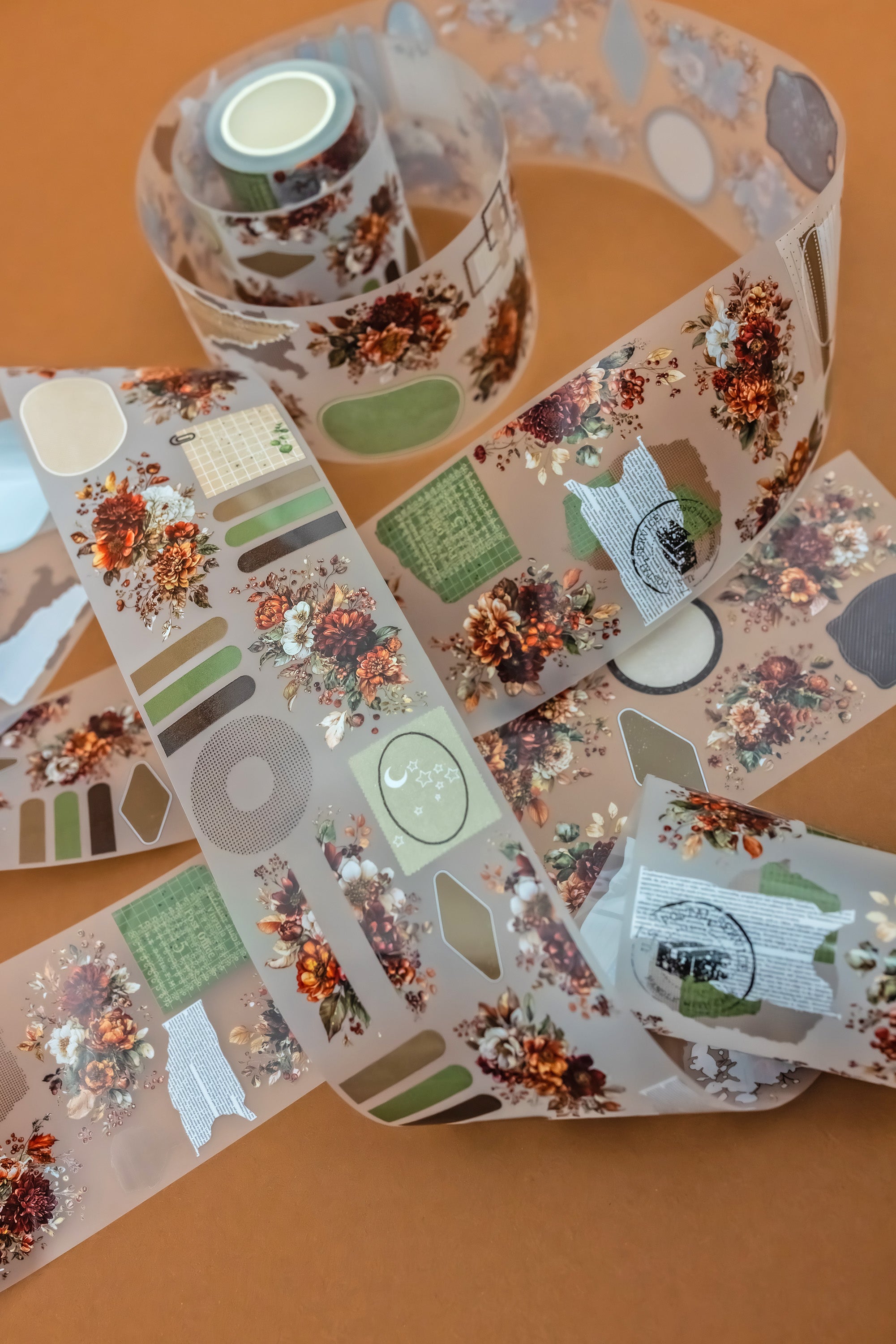 Scarlet Aisles Transparent Tape