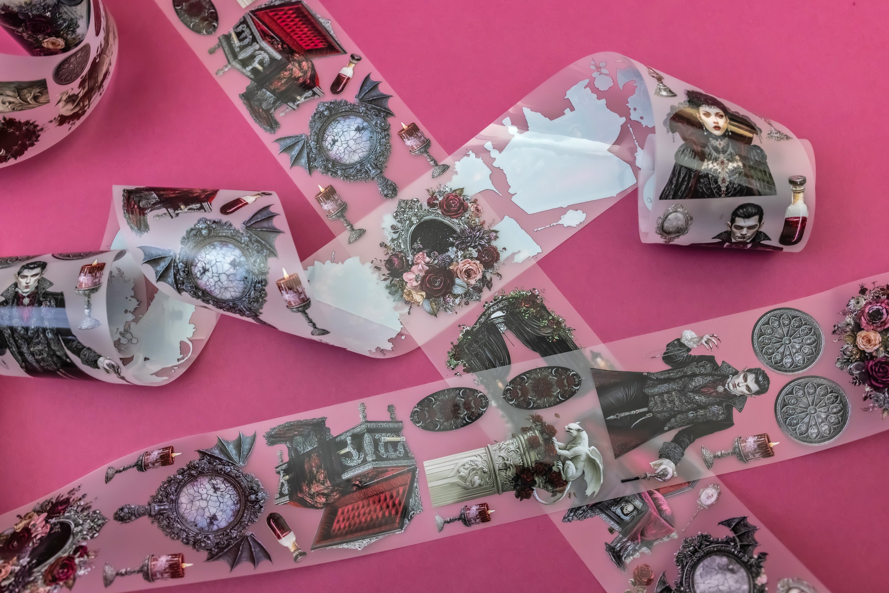 The House of Red Transparent Tape