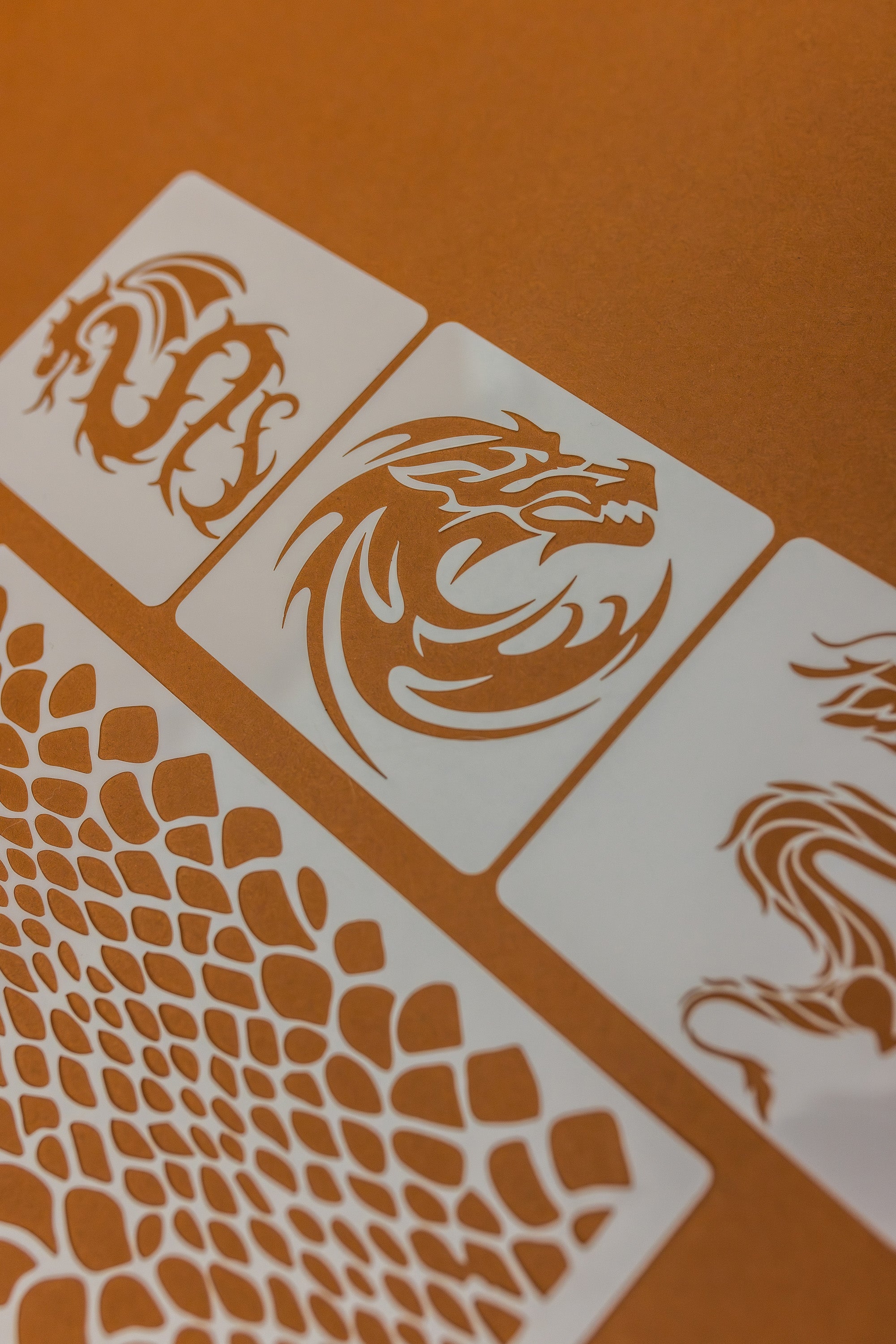 Dragon Stencils