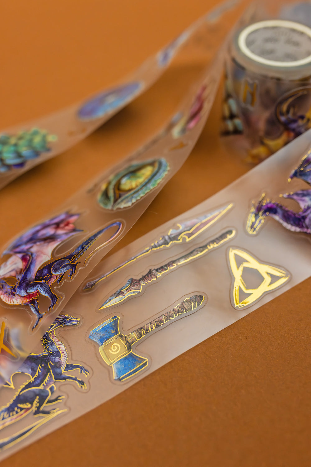 Dragons Transparent Tape