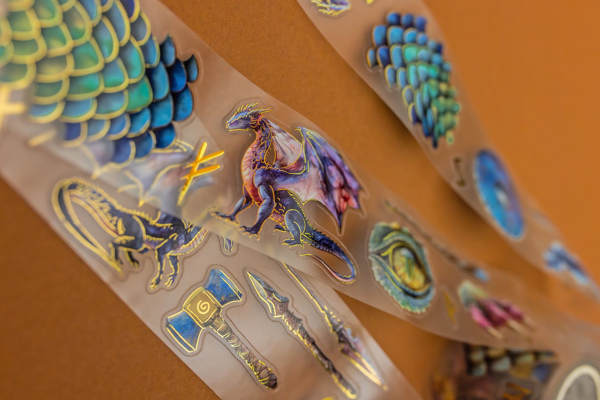 Dragons Transparent Tape