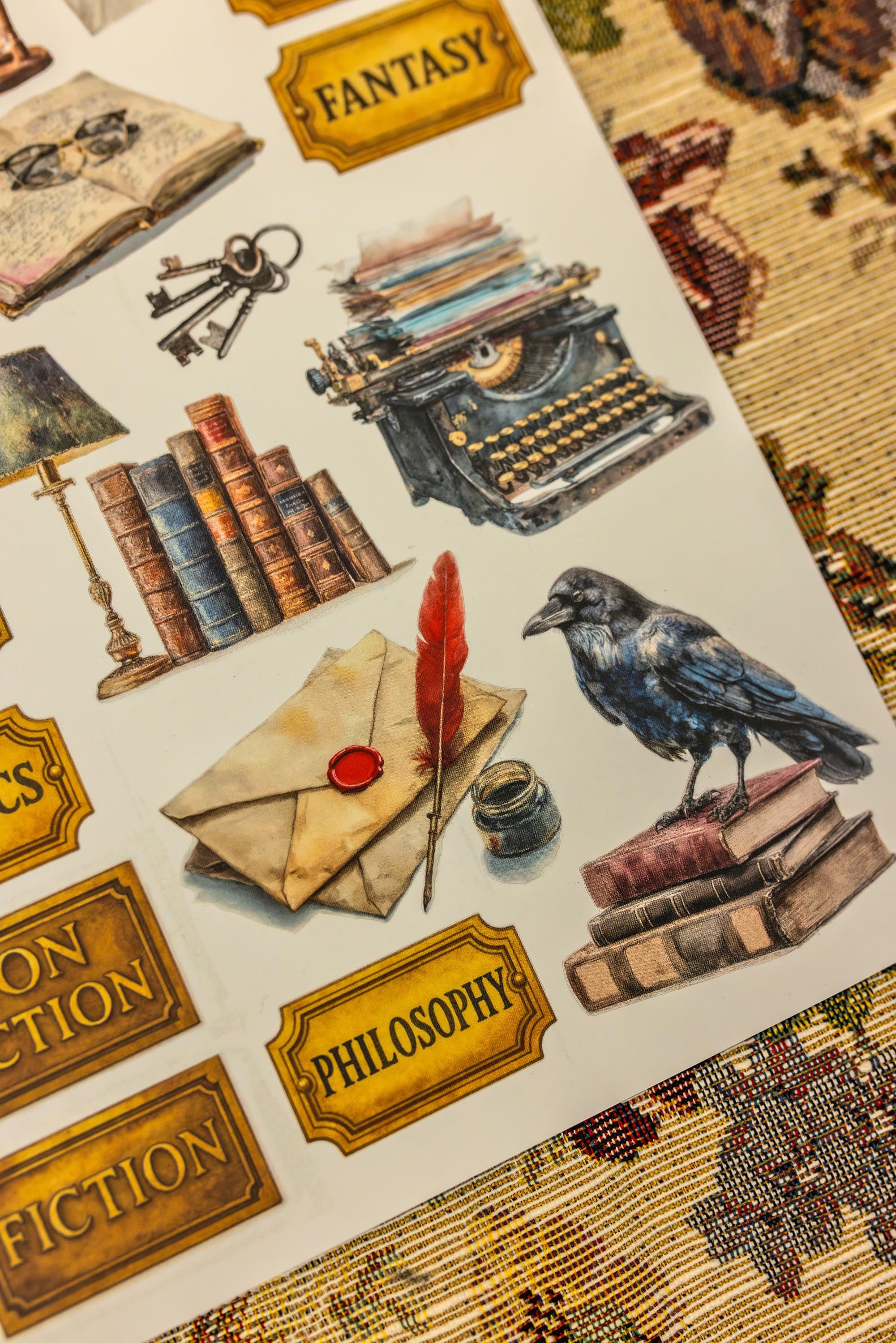 Library Sticker Sheet