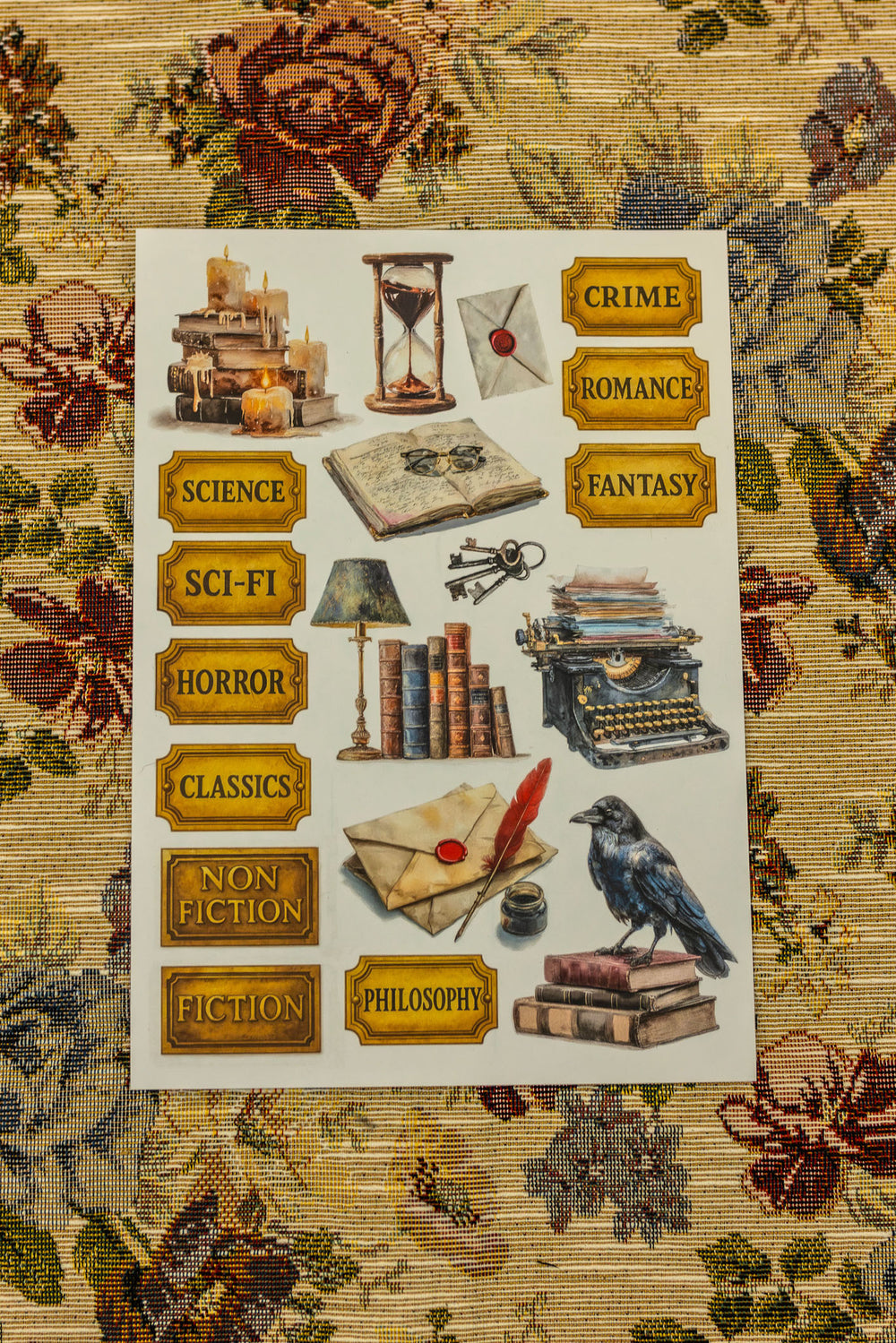 Library Sticker Sheet