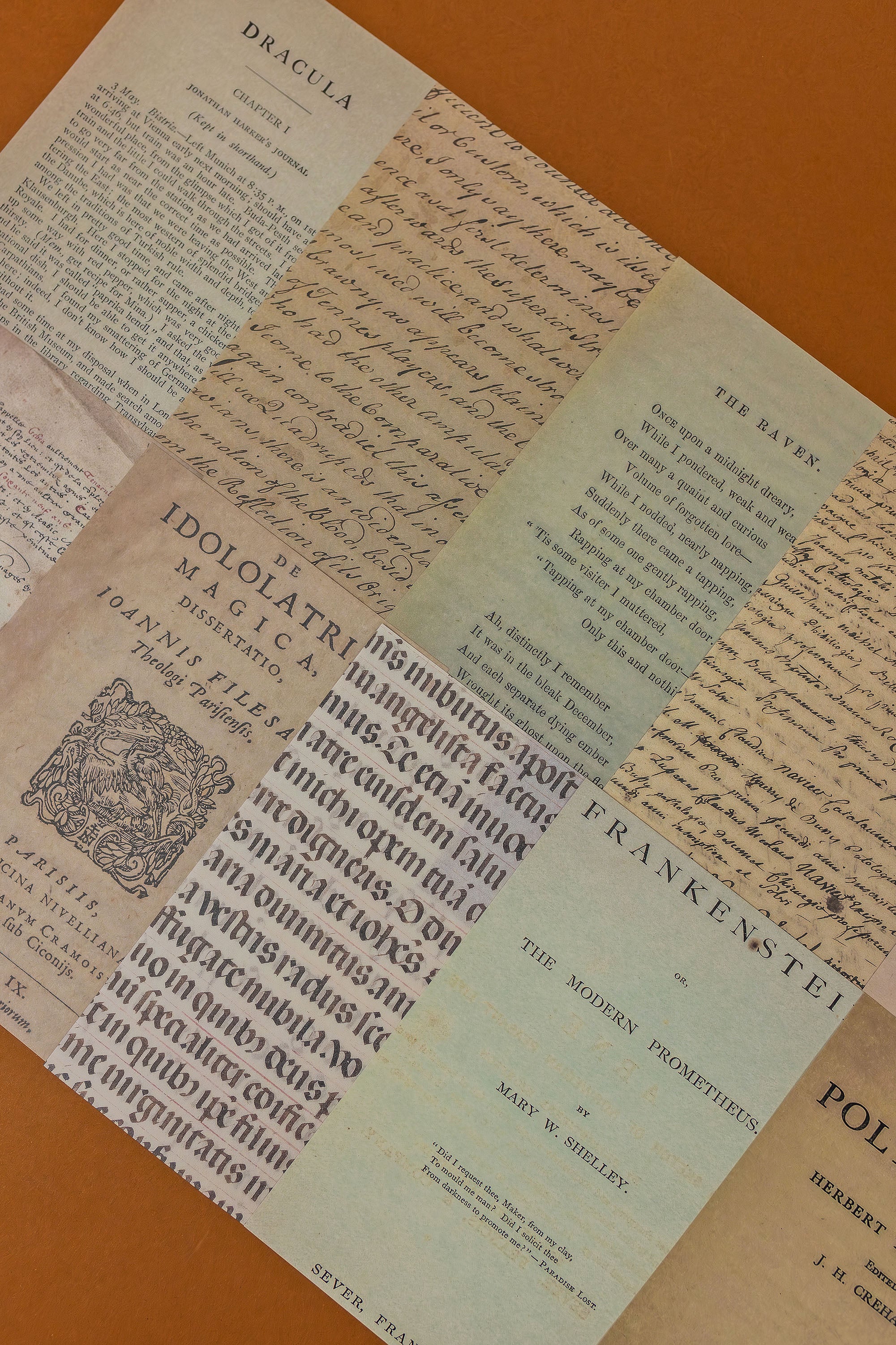 Book Pages Paper Set