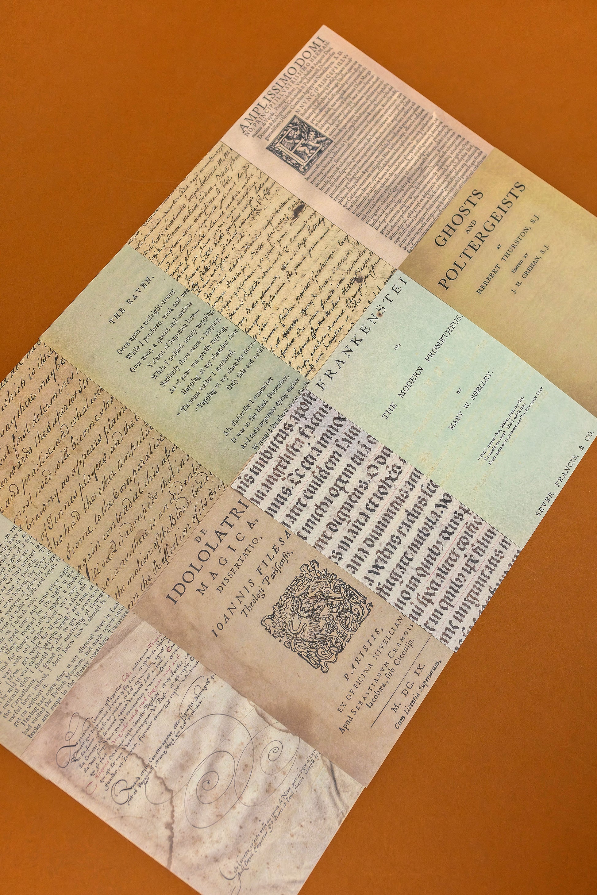 Book Pages Paper Set