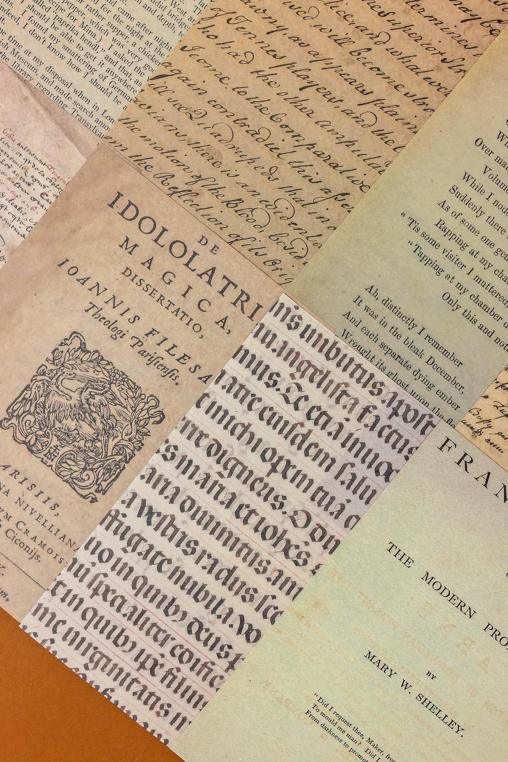 Book Pages Paper Set