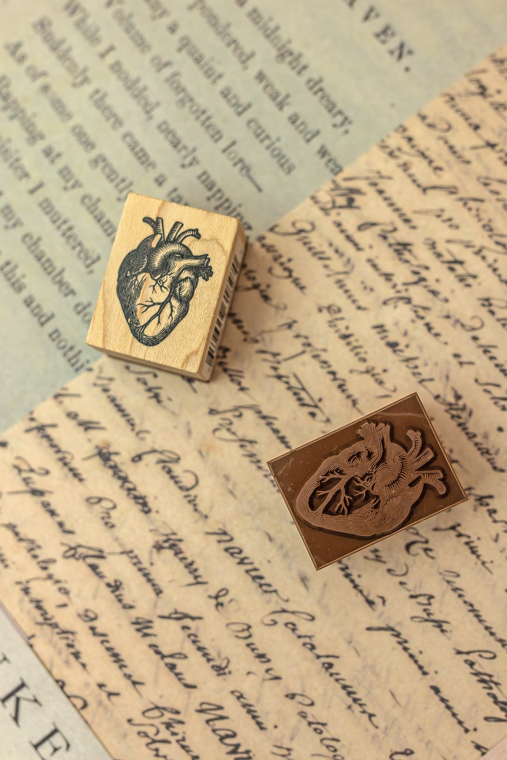 Heart Wooden Stamp