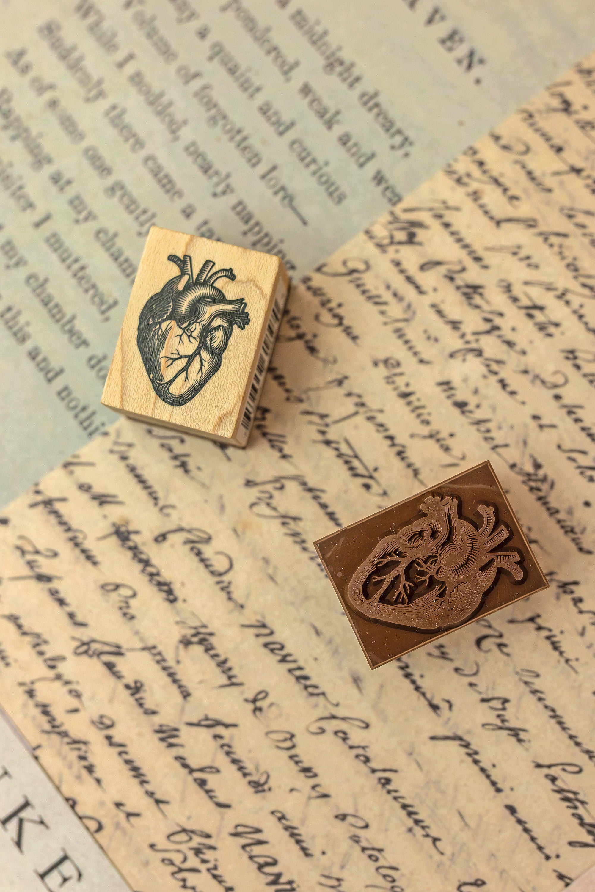 Heart Wooden Stamp