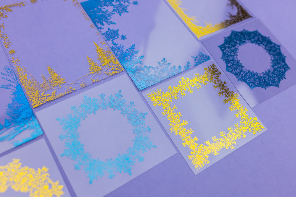 Transparent Winter Frames