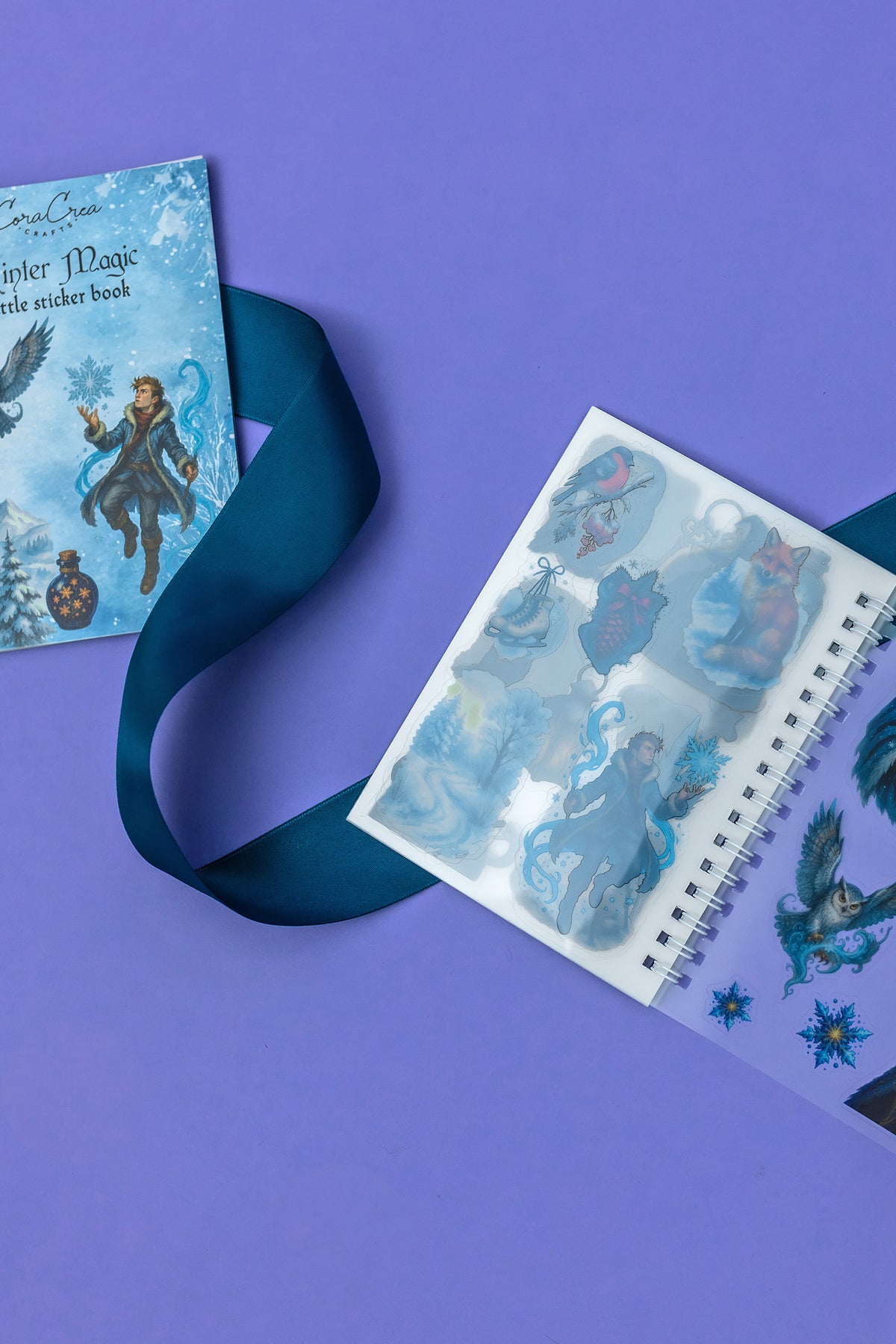 Winter Magic Sticker Book – Sticker Books | CoraCreaCrafts