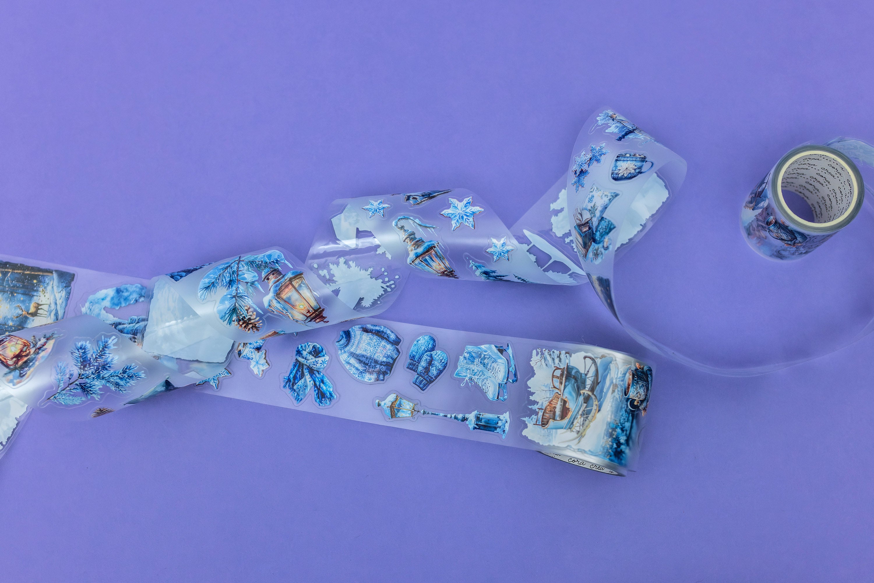 Winter Magic Transparent Tape