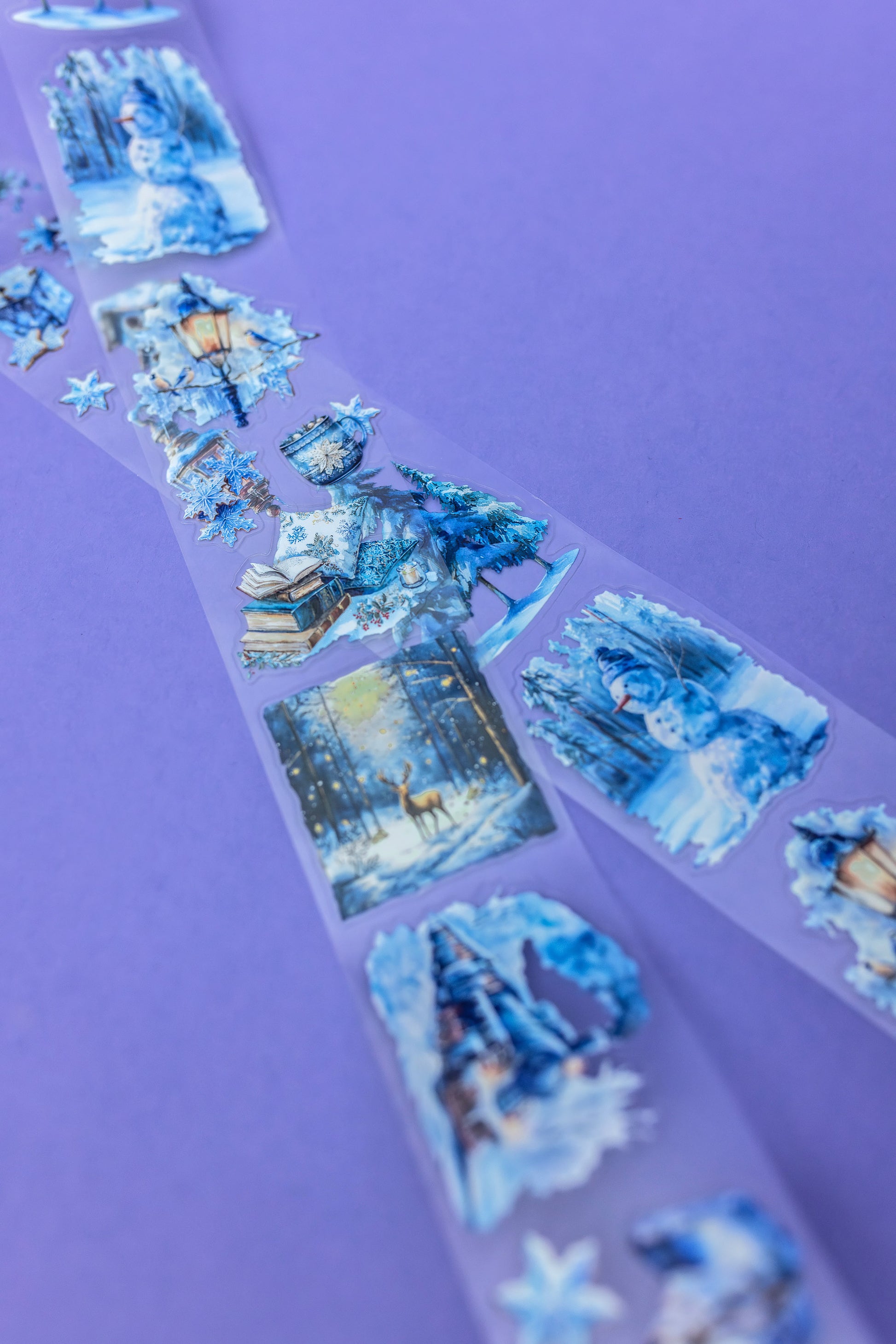Winter Magic Transparent Tape