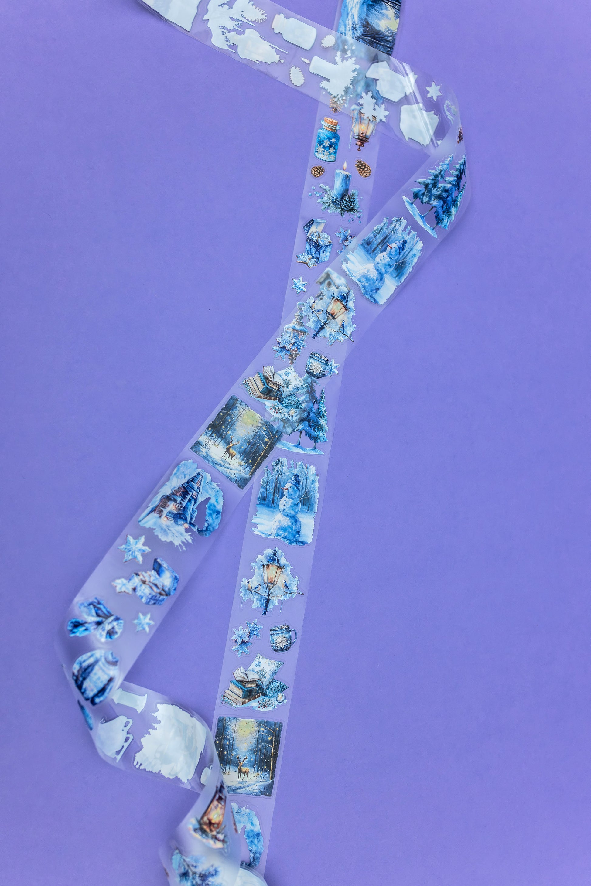 Winter Magic Transparent Tape