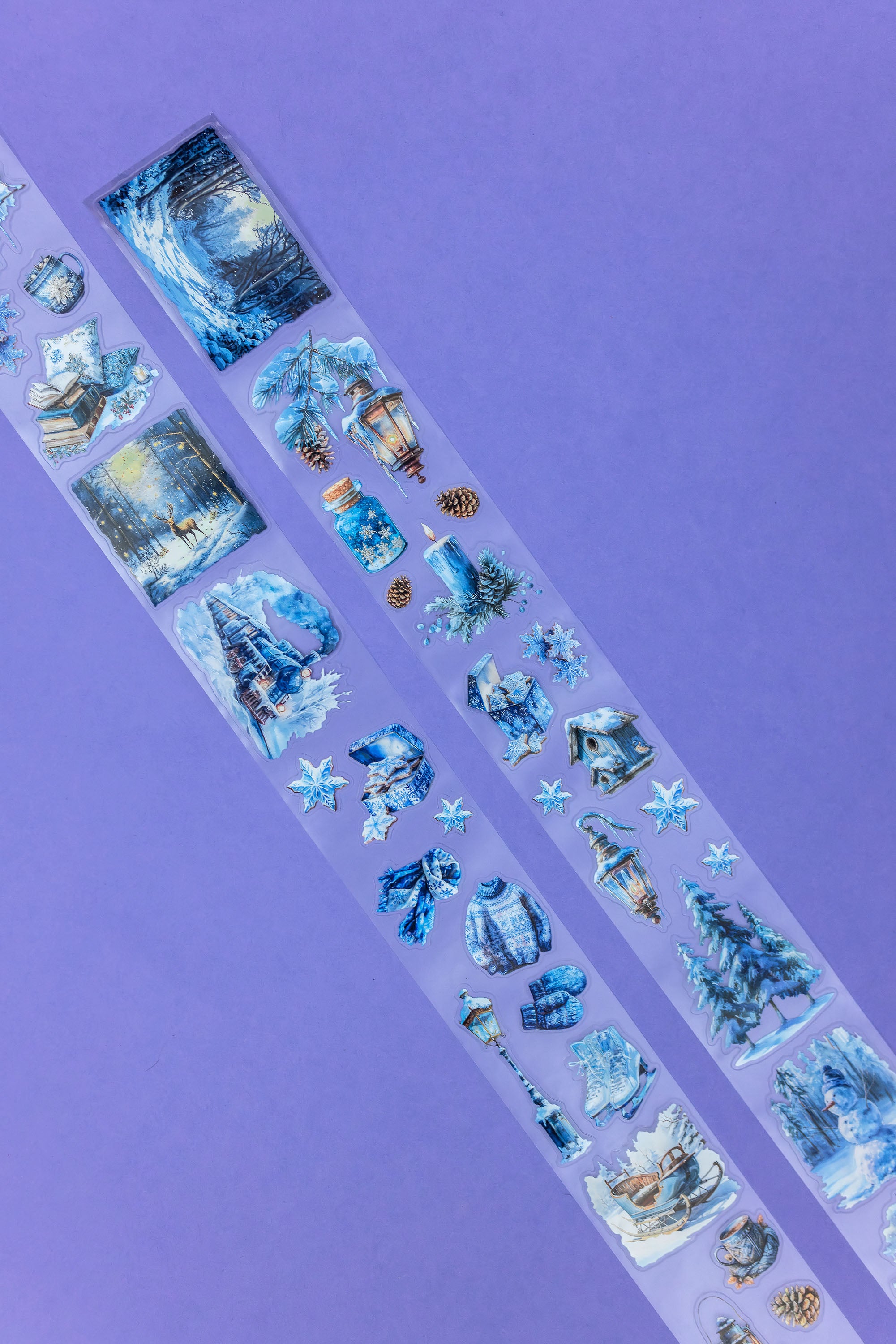 Winter Magic Transparent Tape