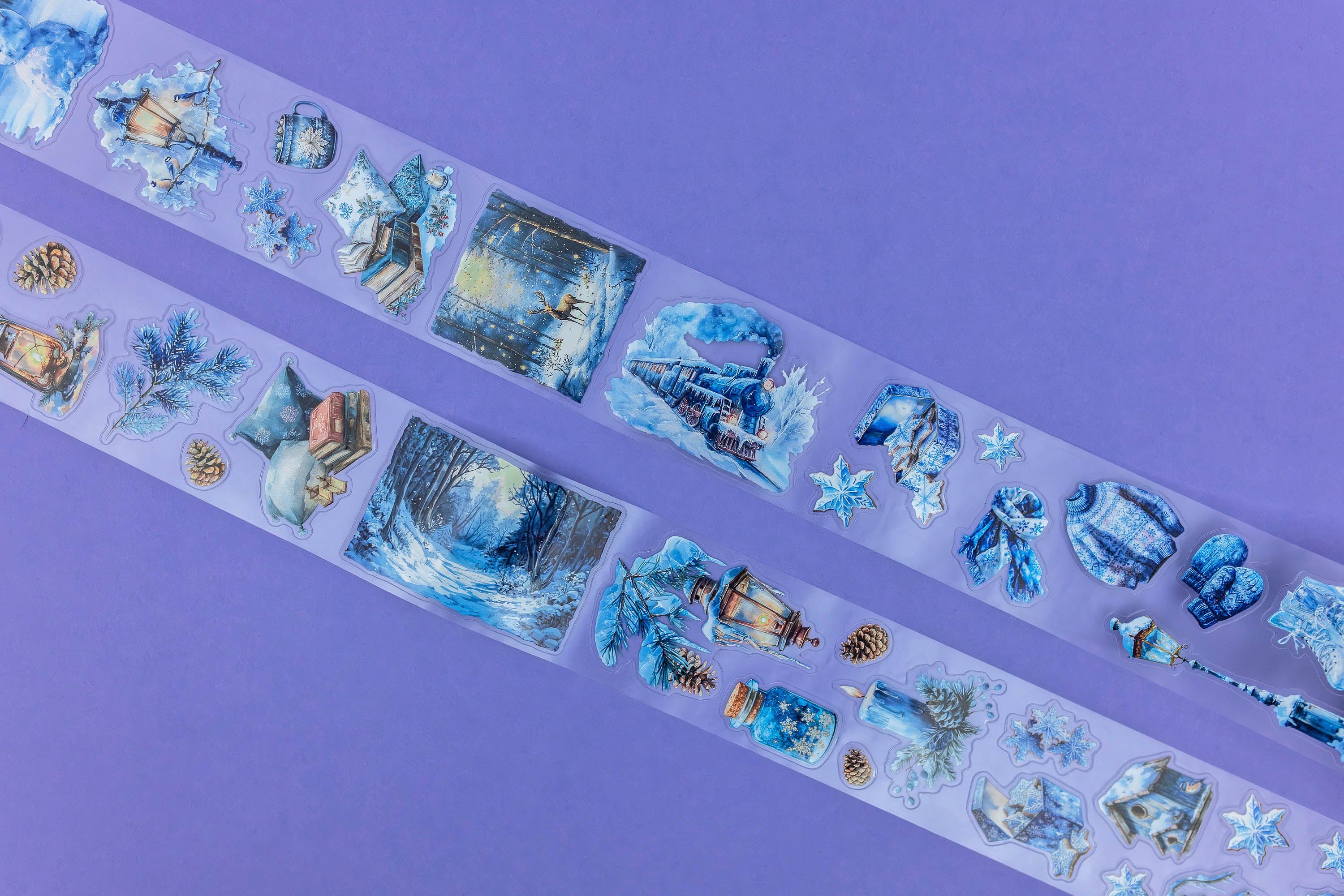 Winter Magic Transparent Tape
