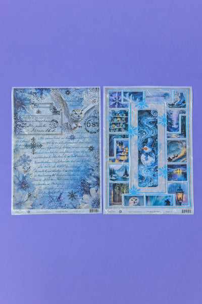 Winter Scenes Rice Paper Set