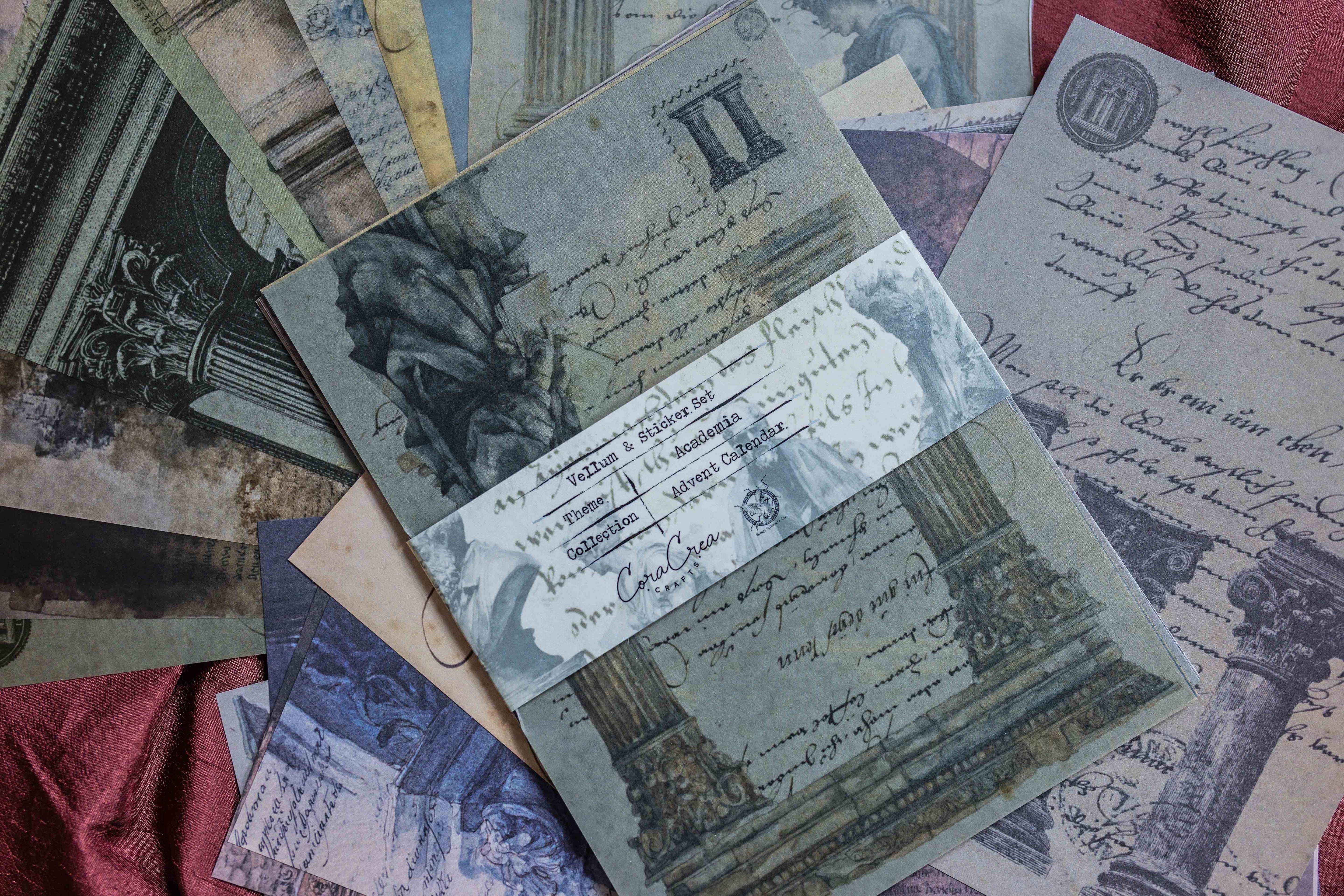 Academia Paper & Sticker Set