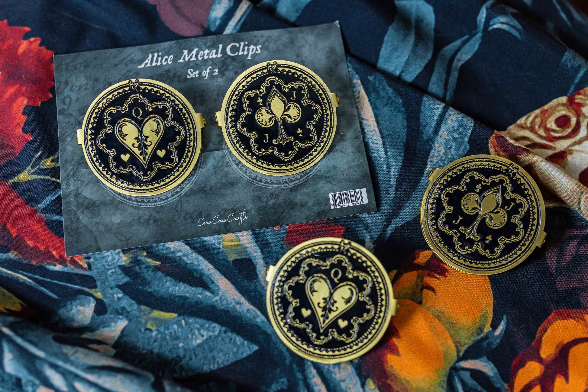 Alice Metal Clips (Set of 2)