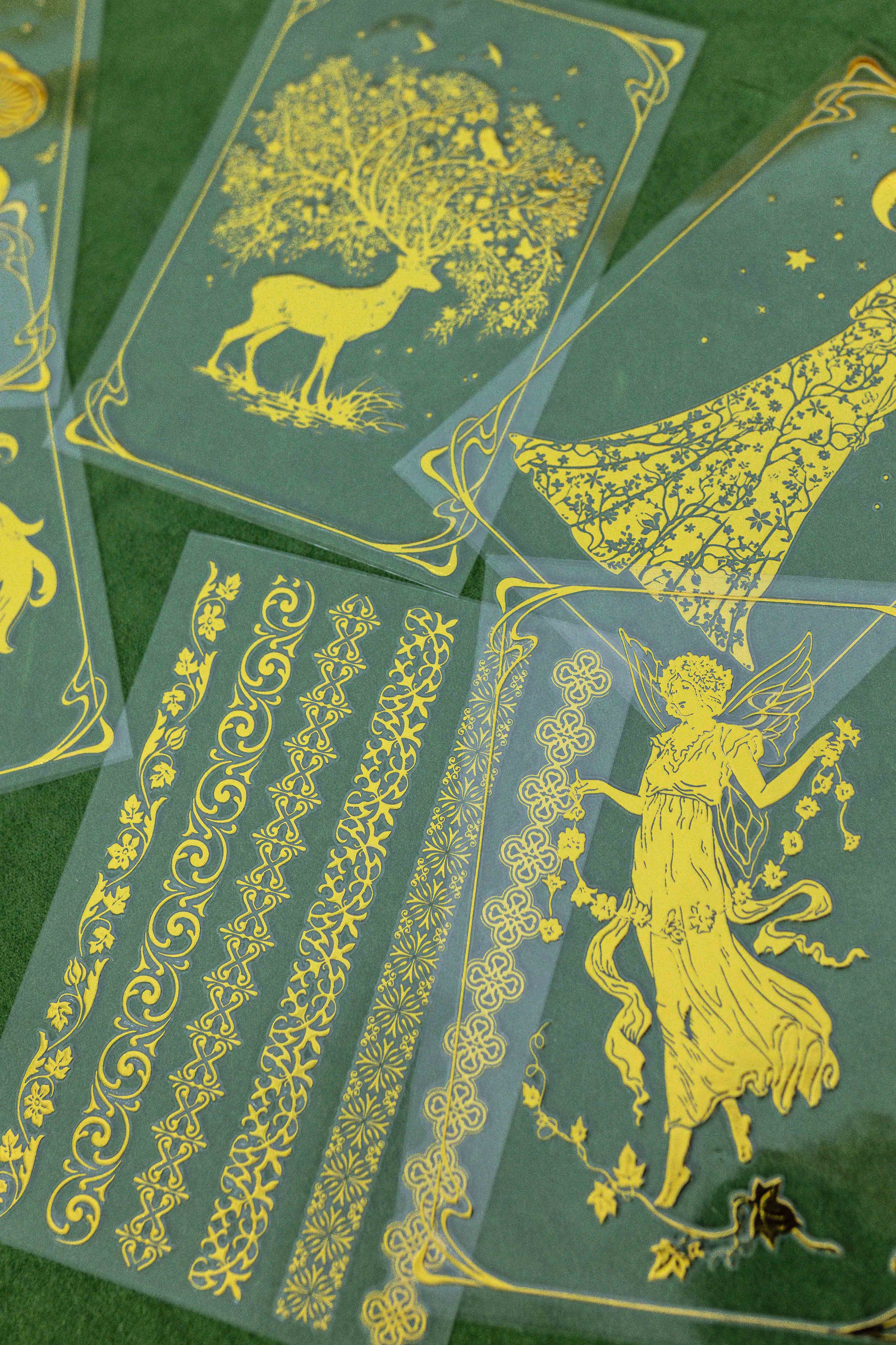 Fairy Gold Sticker Sheets