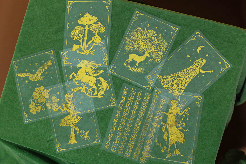 Fairy Gold Sticker Sheets