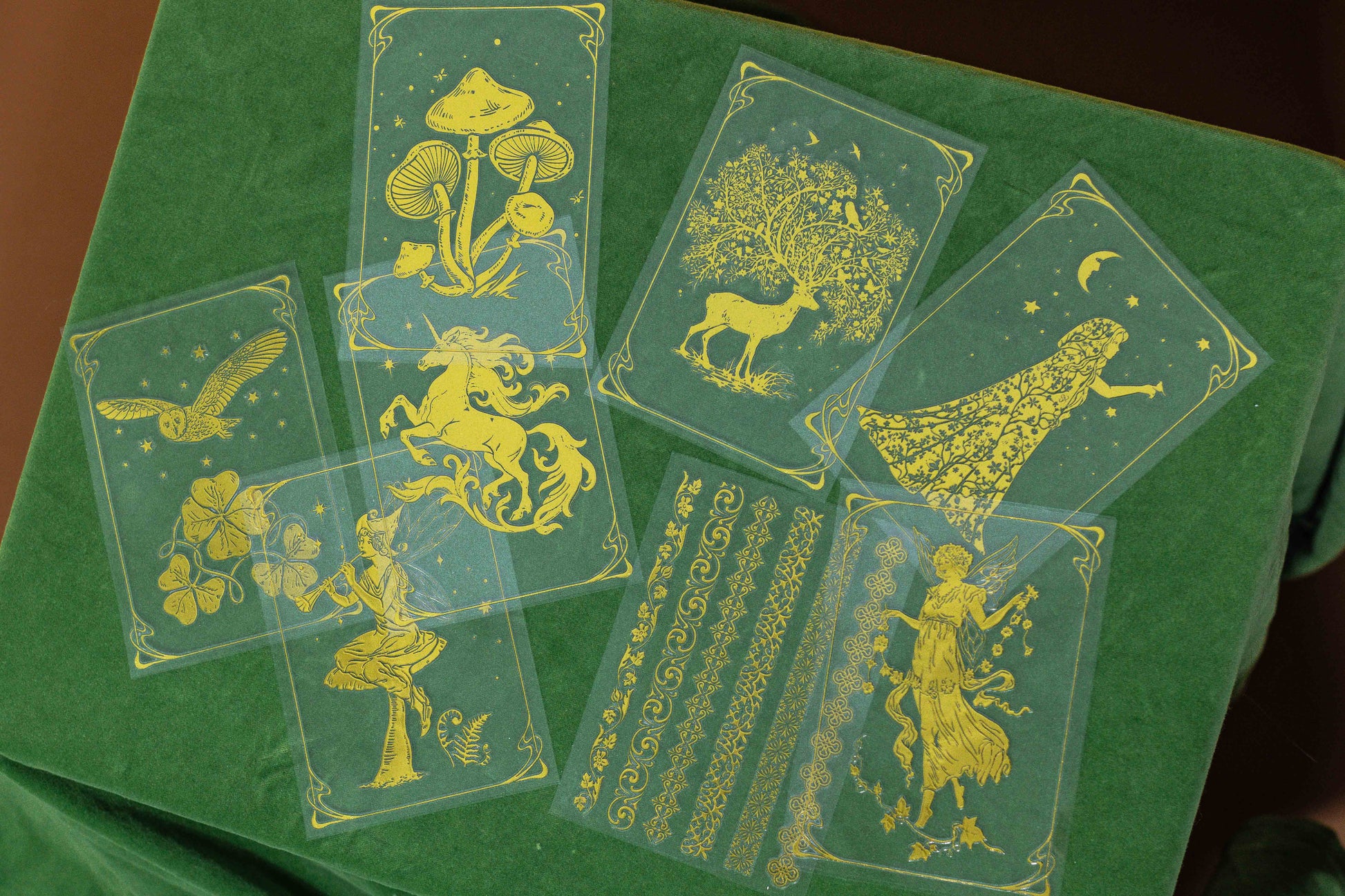 Fairy Gold Sticker Sheets