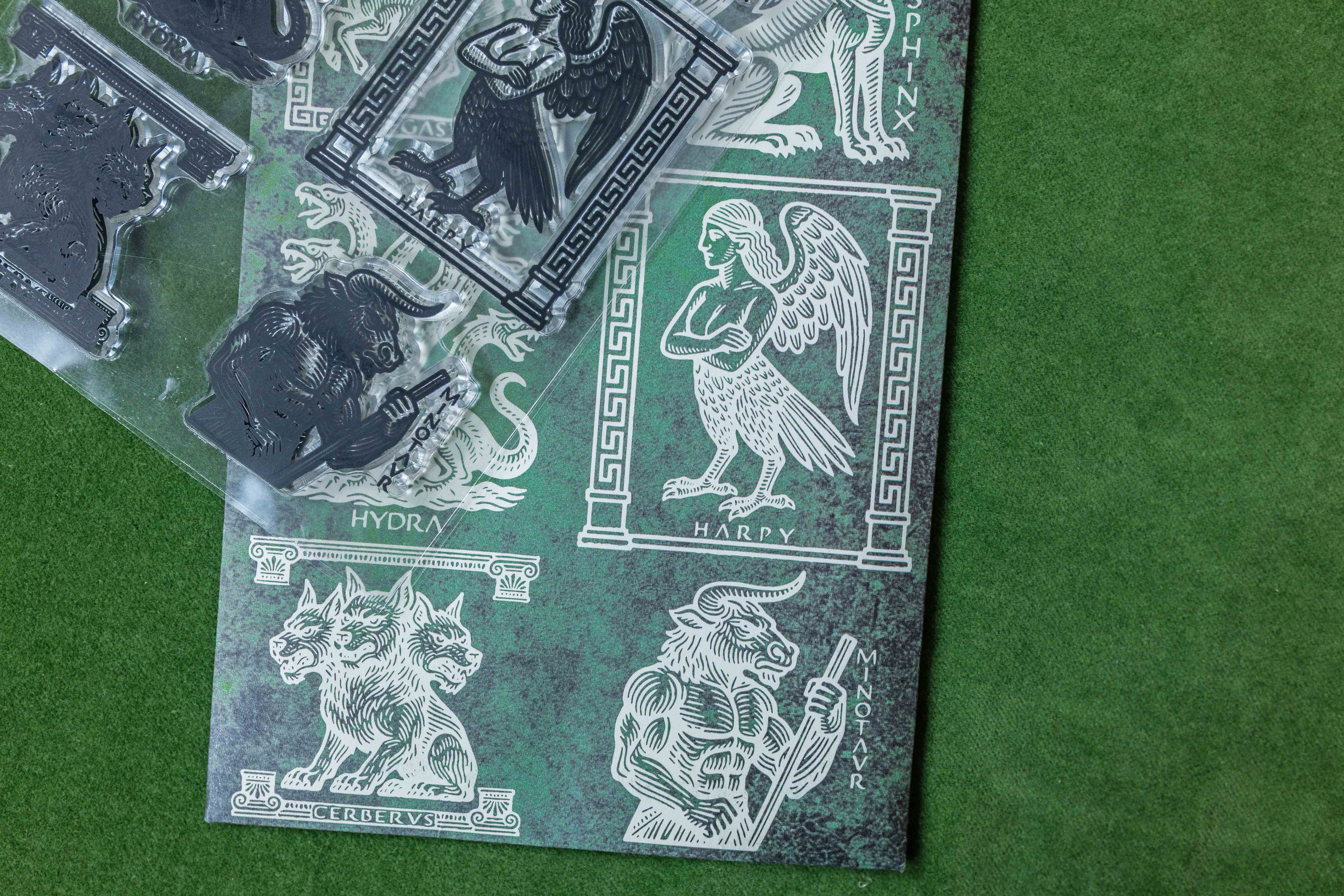 Mythological Creatures Clear Stamps
