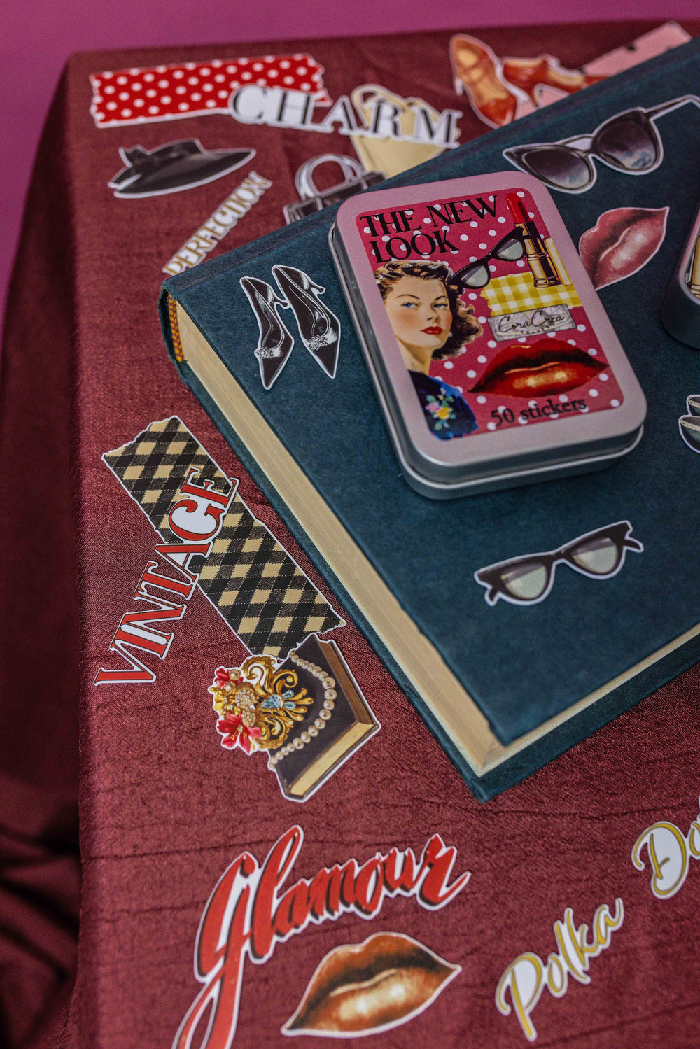 The New Look Sticker Tin Box