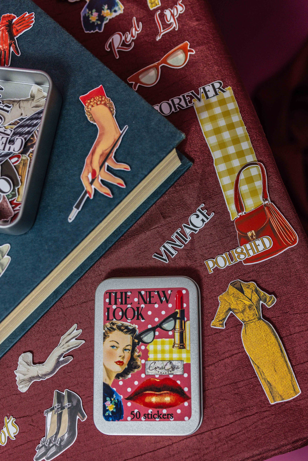 The New Look Sticker Tin Box