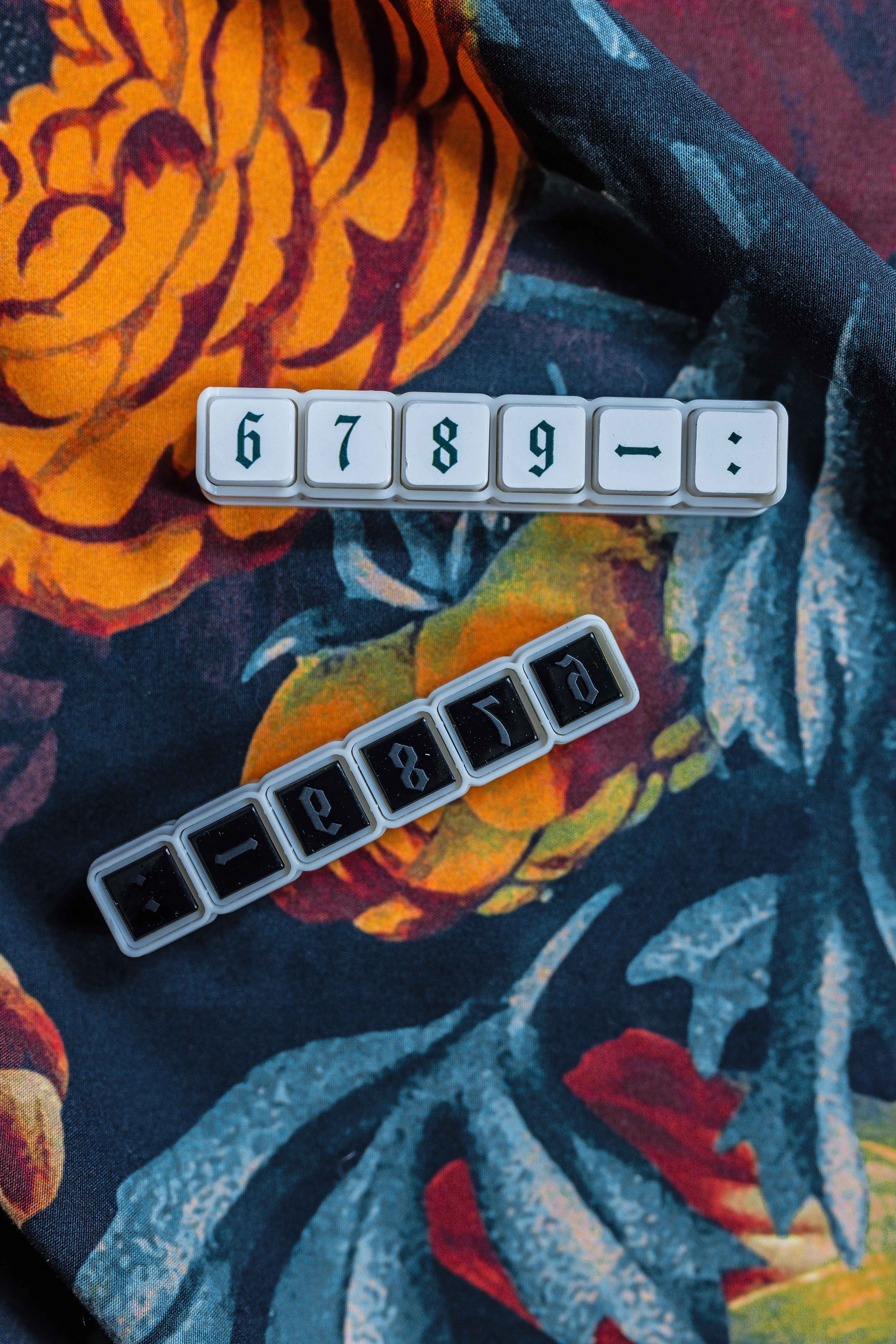 Numbers Push Buttons (1-10)