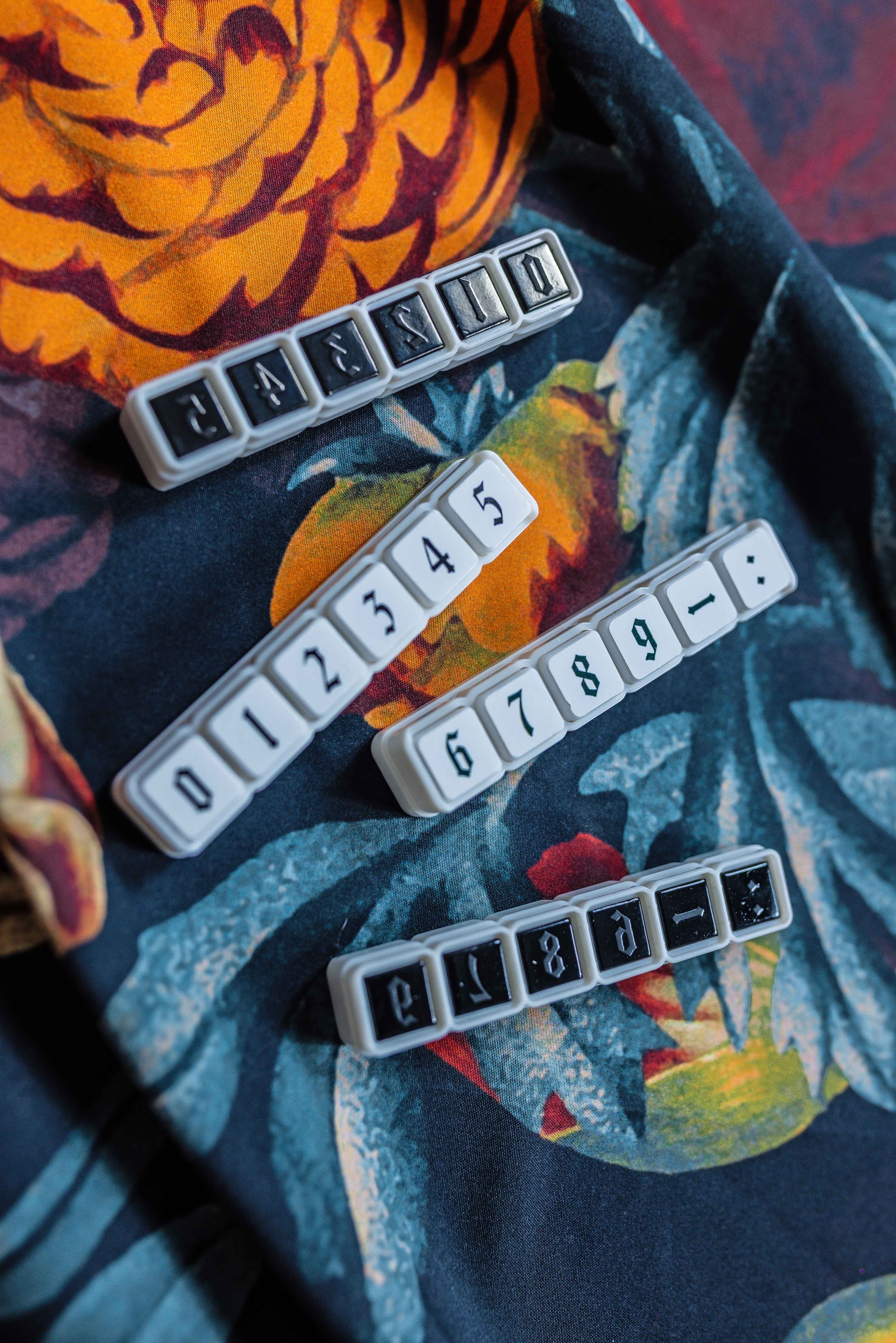 Numbers Push Buttons (1-10)