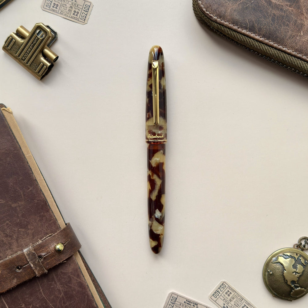 Esterbrook Estie Fountain Pen - Tortoise