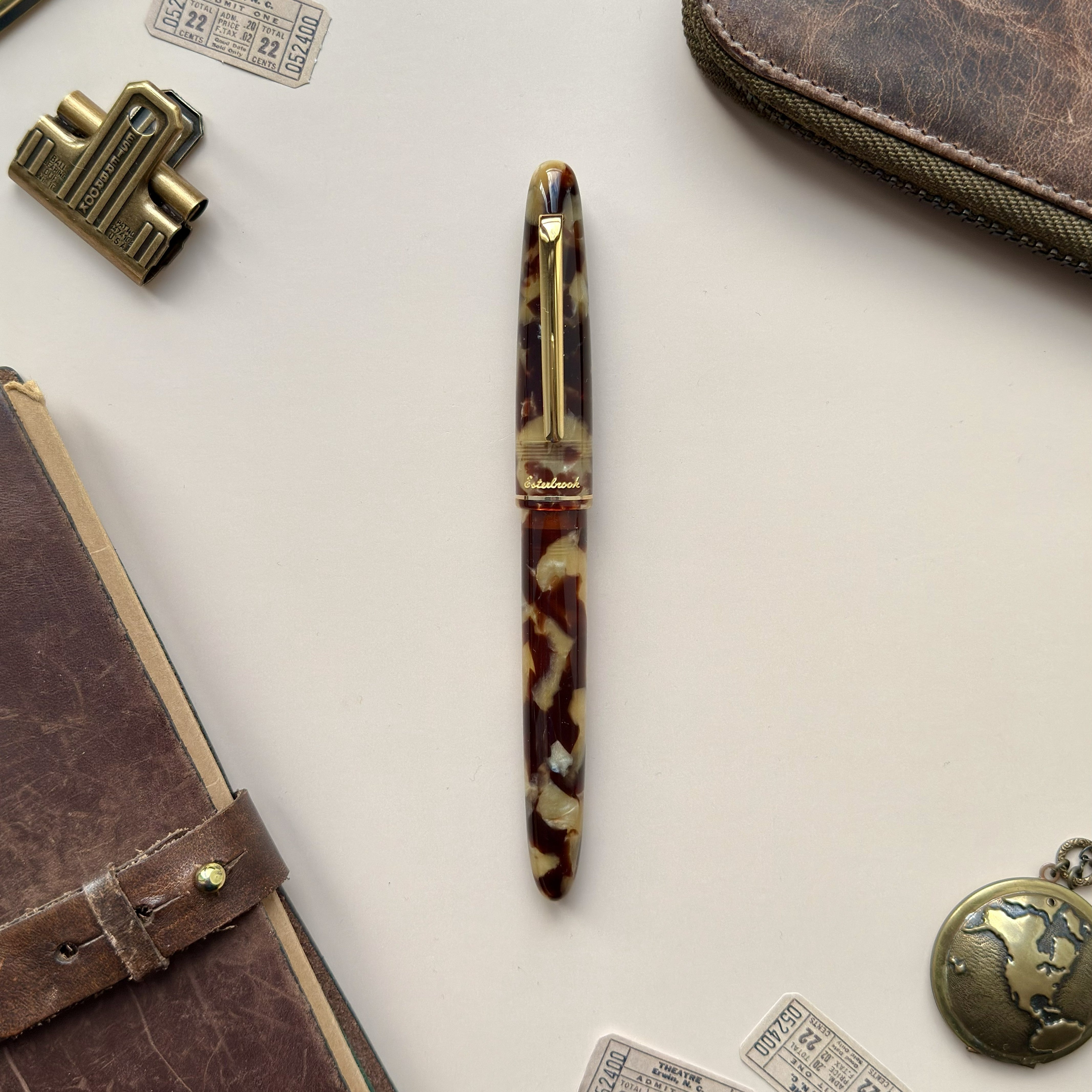 Esterbrook Estie Fountain Pen - Tortoise