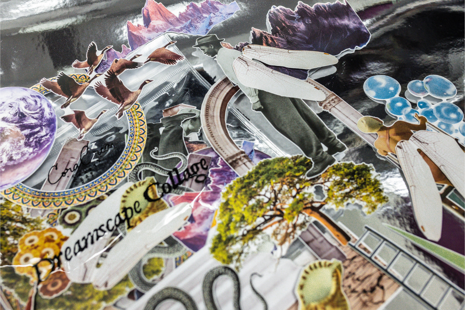 Dreamscape Collage Sticker Pack
