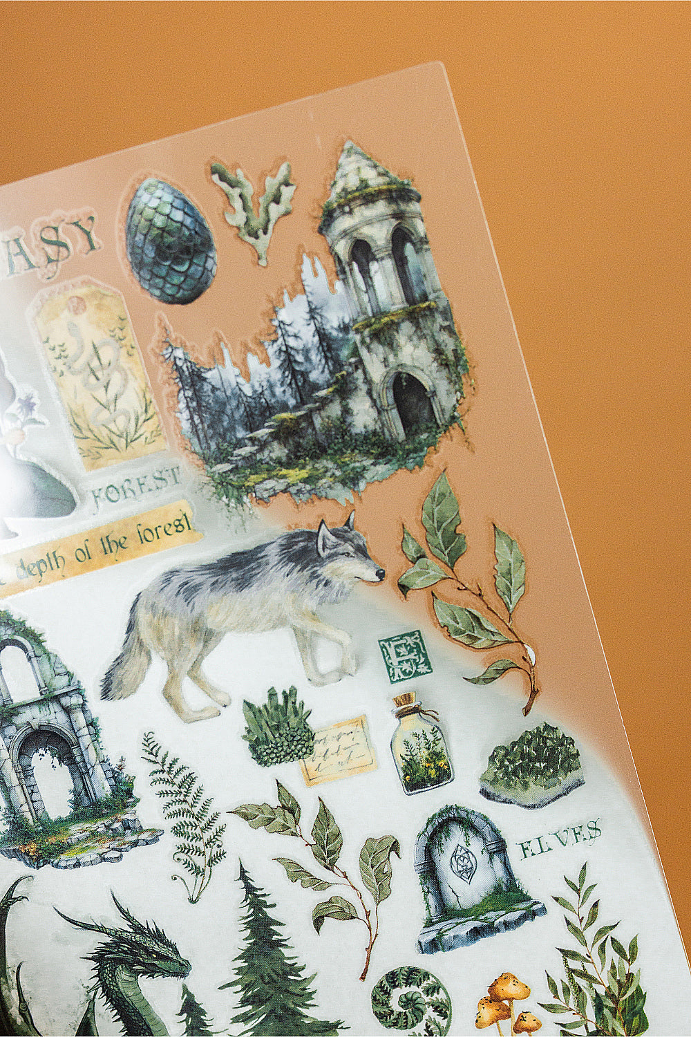 Forest Fantasy Transfer Stickers