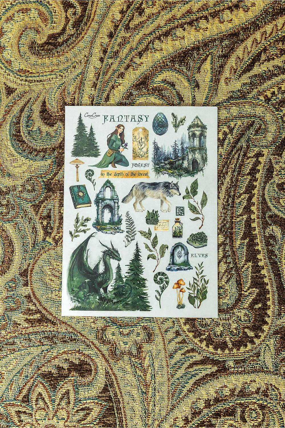 Forest Fantasy Transfer Stickers