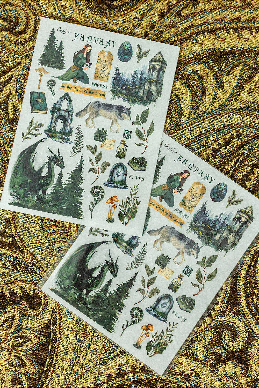 Forest Fantasy Transfer Stickers