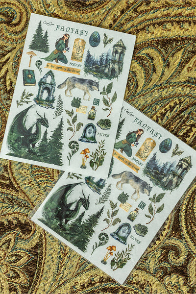Forest Fantasy Transfer Stickers