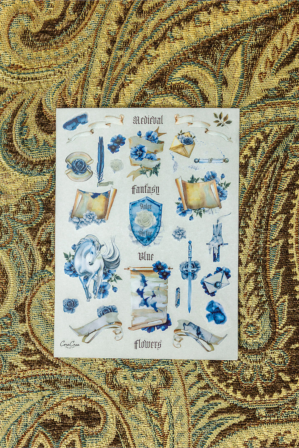 Medieval Fantasy Transfer Stickers