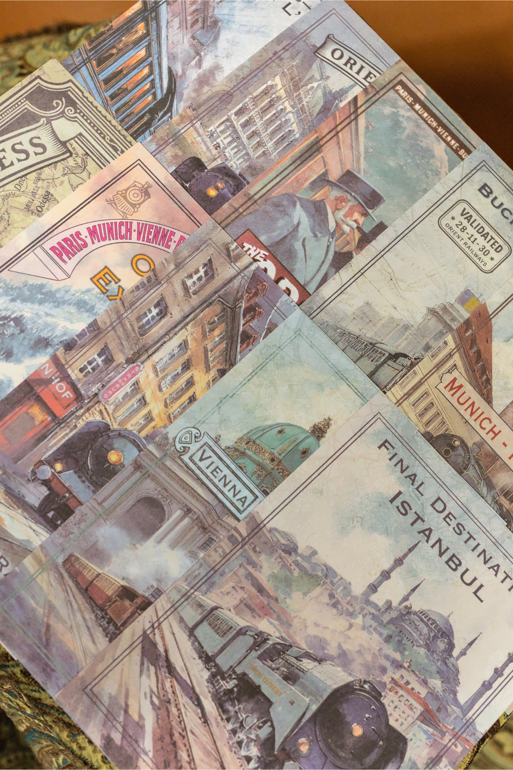 Orient Express Destinations Paper Set