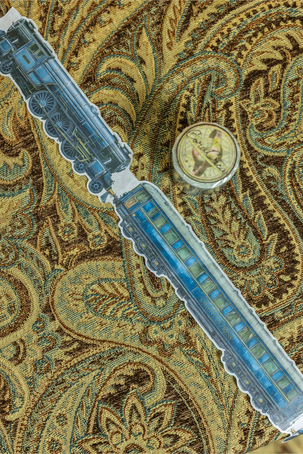 Orient Express Train Cutout Washi Tape