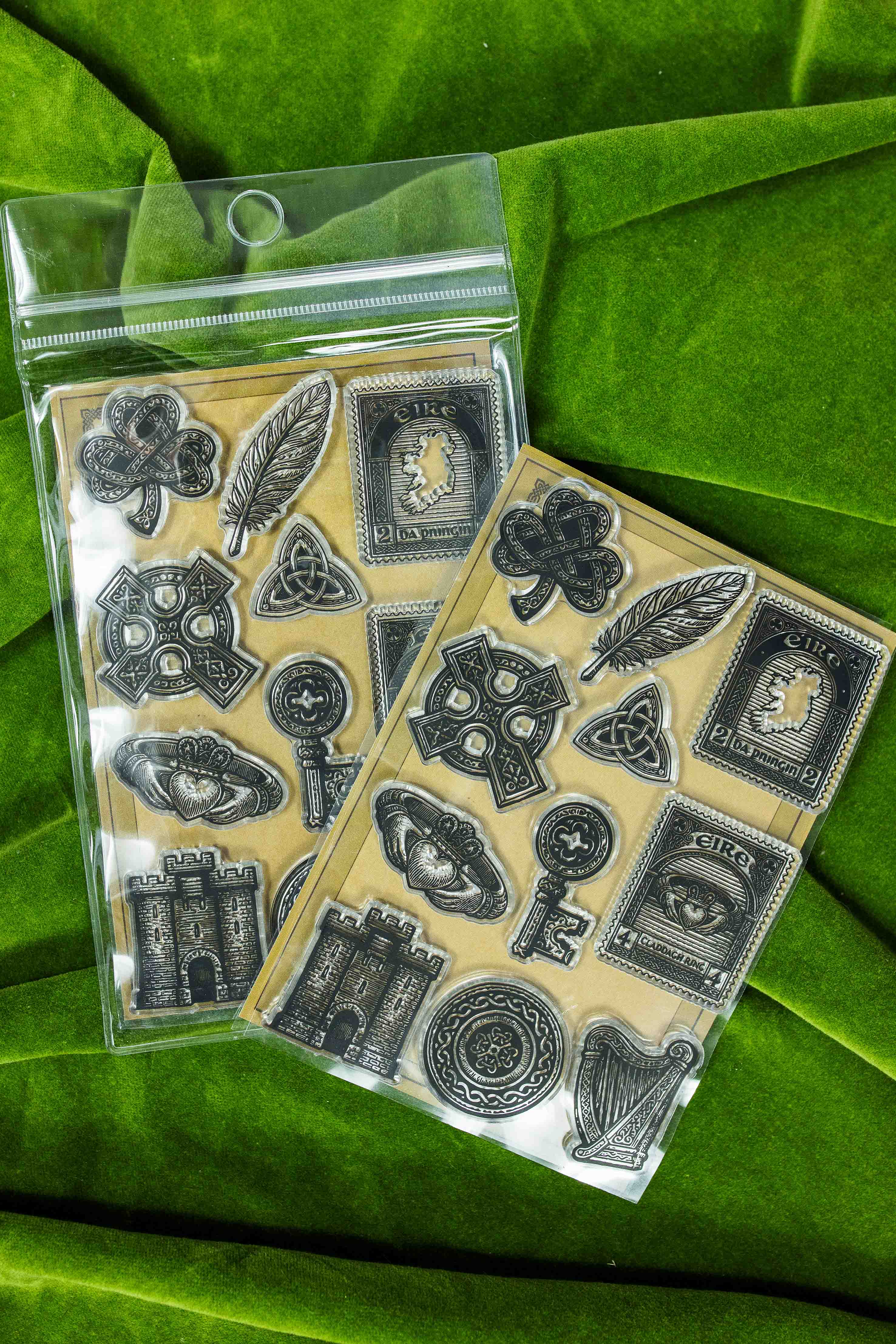 Irish Symbols Clear Stamps