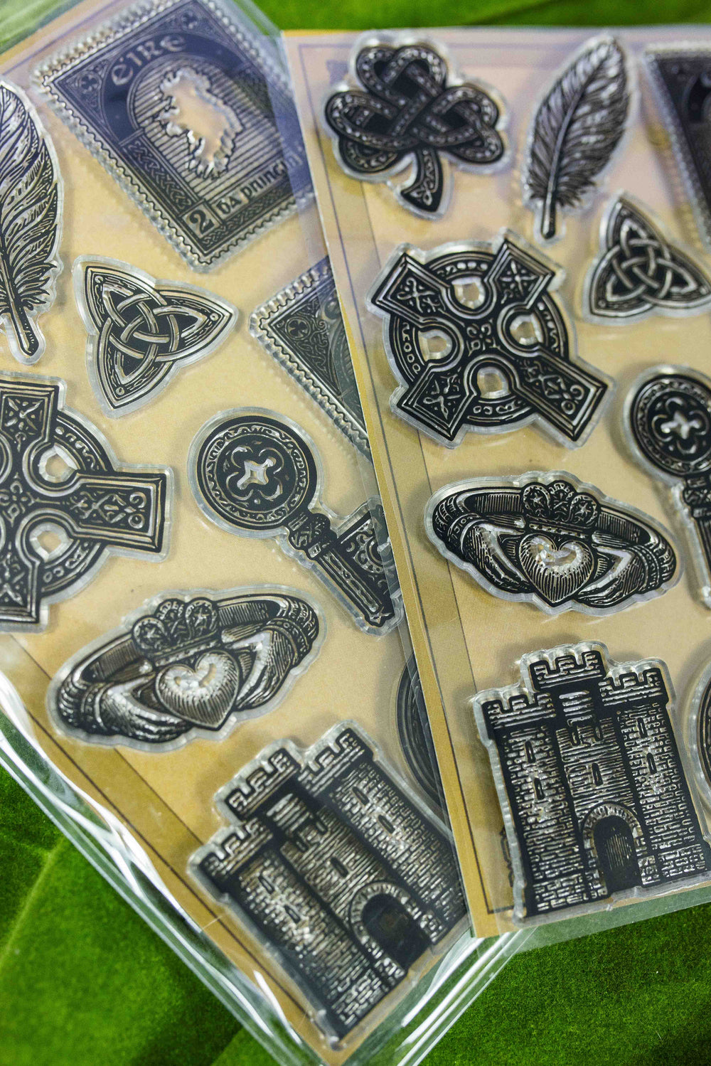 Irish Symbols Clear Stamps