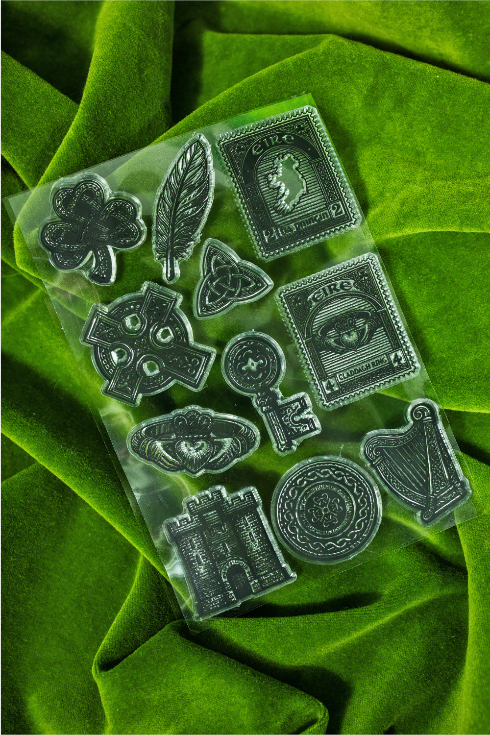 Irish Symbols Clear Stamps