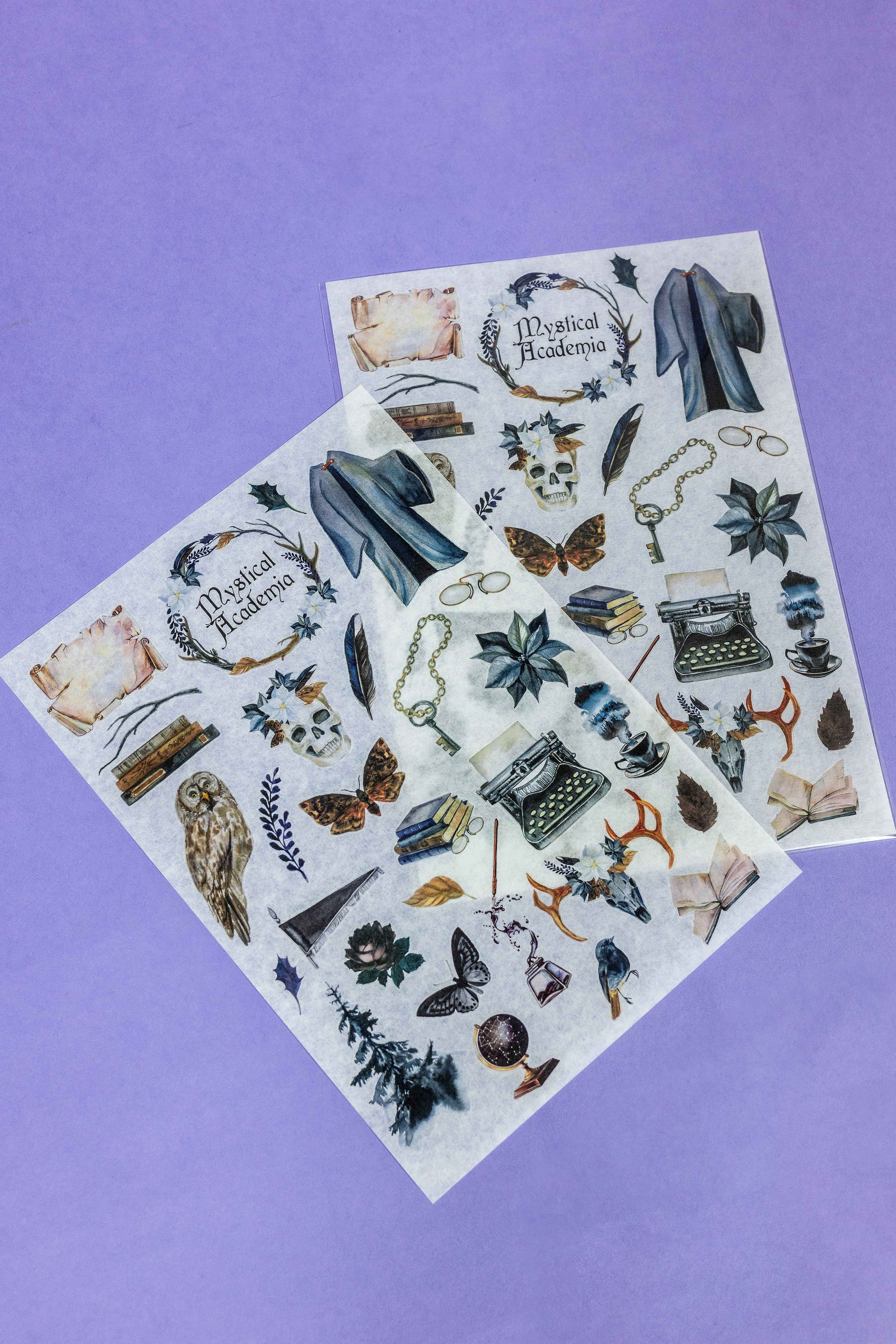 Mystical Academia Sticker Sheet