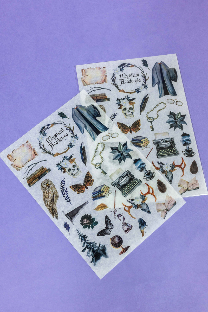 Mystical Academia Sticker Sheet